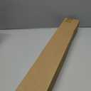 2 Pack Curtain Drapery Rod，Acrylic Square Finials Curtain Rod，3/4'' Diameter Single Deorative Curtain Rod, Adjustable Length from 86 to 120 Inches