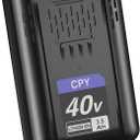 CPY Replacement Kobalt 40V Battery 3.5Ah for 40V MAX Tools | Compatible with KB-540-06/KB440-06/KB240-06 Series | 40 Volt Kobalt Battery for Cordless Power Tools