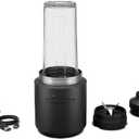 KitchenAid Go Cordless Personal Blender - battery included, KSBR256, Black Matte