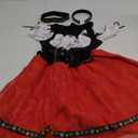 Oktoberfest Costume Women Bavarian Dress Dirndl Black Pink Halloween Green for Authentic Exclusive Lolita Punk Clothes XL