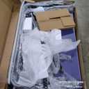 Compact Ping Pong Table, 8ft Mid-Size Indoor/Outdoor Table Tennis Game Set, Foldable, Portable Table Tennis Table with Net, 2 Table Tennis Paddles and 3 Balls