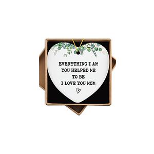 Mom Gifts - Mom Gifts for Christmas, Birthday - Christmas Ornament for Mother - Ceramic Ornament