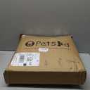 Petskd Top-Expandable Pet Carrier with Wheels 18x11x11 Inches Delta American United Airline Approved, Soft-Sided Carrier for Small Cats Dogs with Locking Safety Zippers and Anti-Scratch Mesh(Black)