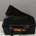 OULEME Raised Tire Change Ramp, Curved Leveling Blocks, for RV Camper Trailer Tire Lifts up to 6" with Wheel Chock, Rubber Pad, Dual Axle Tandem Wheel Aid (1 Pack)