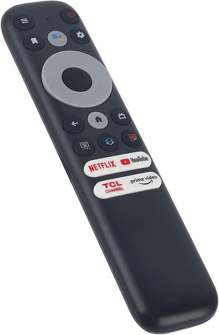 Besia RC902N FMR1 Remote Control for All TCL Google Smart TV and Android Smat TV,Replacement 55R646 55S546 65R646 65S546 75R646 75S546 Mini-LED QLED 4K UHD [Without Voice Function]