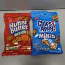 OREO Minis Cookies, CHIPS AHOY! Minis Cookies, Nutter Butter Bites & RITZ Bits Cheese Crackers Variety Pack, 15 Snack Packs, BB Date: 07/02/26