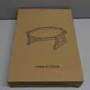 Sofa Arm Clip Table, Armrest Tray Table, Drinks/Remote Control/Snacks Holder  (Platic, Brown)