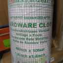 Amagabeli Galvanized Hardware Cloth 1/4 inch 48 x 50 ft 23 Gauge Chicken Wire Fence Welded Wire Mesh Roll Plant Supports Poultry Netting Garden Bed Animal Cage Snake Rabbit Gopher Rodent Proof