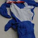 Unisex Adult Cartoon One-piece Shark Cosplay Costume, Small, Shayu