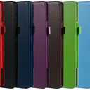 Tablet Cover for Amazon Kindle Fire HD 8 10th K72LL4(2020 Release),Ultra Slim Folio Stand Lightweight Leather Case for Kindle Fire HD 8 Plus/HD 8 2020/Kids 10th Gen 8" (Li-Green)