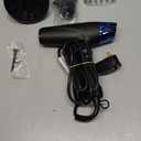 Nano Titanium Hair Dryer, Professional 1875-Watt Blow Dryer, Lightweight, Ionic Technology Dries Hair Faster with Less Frizz (Black)