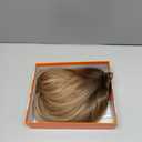 GORGIUS Blonde Bob Wig with Highlights Glueless Straight Short Synthetic Lace Front Wigs For Women Pre Cut Pre Plucked Side Part Hairline 12 Inch (#OT30)