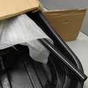 Garden Cart Utility Yard Cart with Steel Frame, 600 Pound Capacity Dump Wagon, and 10 Inch Tires for Lawn, Gardening, Construction - Black