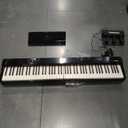 V70 Piano Keyboard 88 Keys Weight Keyboard: TERENCE Keyboard Piano Foldable 88-Key Weight Keyboard Full Size Digital Piano with Headphones 4 Speakers Bluetooth Built-in Battery (Black)