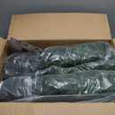 3FT Artificial Cedar Topiary Trees (2 Pack) - UV Resistant Faux Evergreen Shrubs Extra Dense Foliage Realistic Fake Pine Cypress Plants Easy Assembly for Front Porch Garden Indoor Office Decor