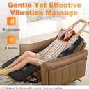 CILI Massage Mat Full Body,Massager Chair Pad,10 Vibration Motors & 5 Massage Modes,Back Massager for Bed,Massage Mattress Pad for Back,Heating Pad with Auto Shut Off