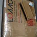 LOAAO 20X16 Inch Black Metal Framed Bathroom Mirror for Wall, Matte Black Bathroom Vanity Mirror Farmhouse, Large Rounded Rectangle Mirror, Anti-Rust, Hangs Horizontally or Vertically