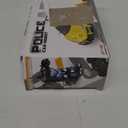 Remote Control Car, Transform Robot RC Cars, 2.4Ghz Transforming Police Car Toy with LED Light, One-Button Deformation and 360 Rotating Drifting, Toys for Boys Age 4-7 8-12 (Black)