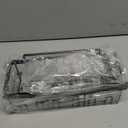 EUDELE Adhesive Shower Caddy, 5 Pack Rustproof Stainless Steel Bath Organizers With Large Capacity, No Drilling Shelves for Bathroom Storage & Home Decor (XL size, Black)