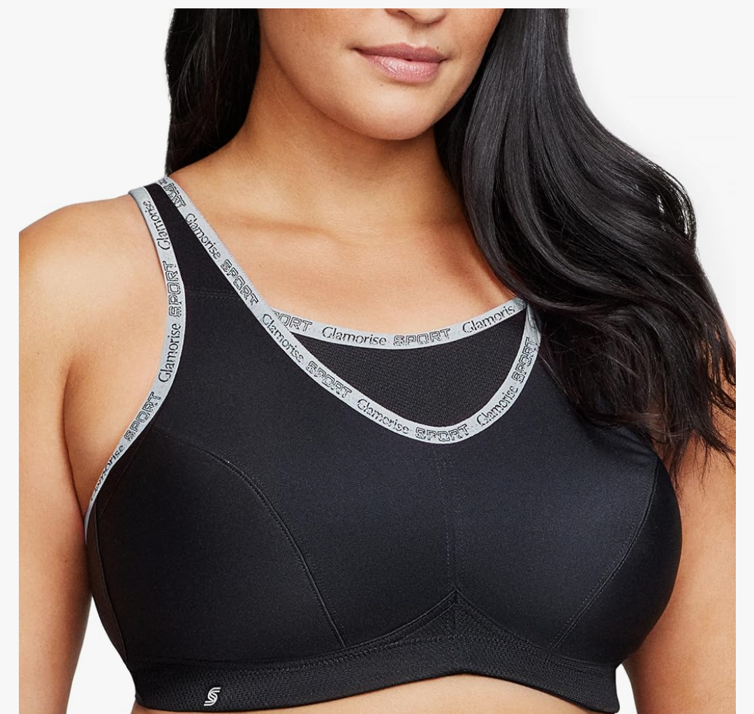 Glamorise Women's No-bounce Camisole Sports Bra Wirefree 46C