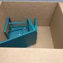 SONGMICS Cabinet Organizer Shelf, Set of 3 Kitchen Counter Shelves, Kitchen Storage, Spice Rack, Stackable, Expandable, Cascade Green UKCS220C01V1