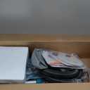 Drywall Sander, 2025 Upgraded 8-Amp Popcorn Ceiling Removal Tool with 7 Variable Speed 800-1800RPM, Drywall Sander with Vacuum Dust Collector with Extendable Handle, LED Light,12pcs Sanding Discs,Blue