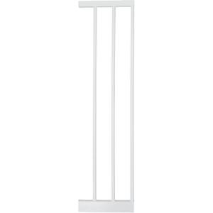 Toddleroo StepSafe Auto-Close Baby Gate 3-Bar Extension; 8" Wide, White