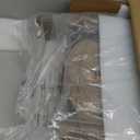 Mamazing GrowPod Pro Wooden Baby High Chair for 6 Months to 300lbs, Easy to Clean with Tray, Compact Foldable Highchair for Kitchen & Dining Room, with 5-Point Safety Harnesses and Guard Bar (Walnut)