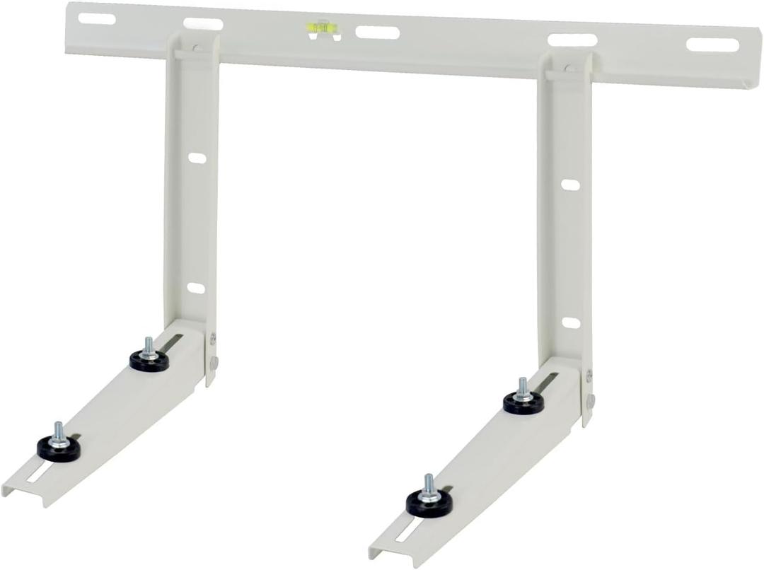 Qualward Mini Split Wall Mounting Bracket for Universal Ductless Air Conditioners, Heavy Duty Support Bracket for AC, Heat Pumps Compressors 7000-18000 BTU