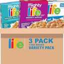 Quaker Mighty Life Multigrain Breakfast Cereal, 3 Flavor Variety Pack (3 Pack)