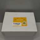 WELLIFE 120 PCS Plastic Dessert Plates and 120 PCS Forks, 6.3 inch Disposable Salad Plate, Premium White Appetizer Plates with Gold Rims Perfect for Party and Wedding