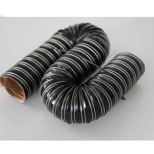 Heat Resistant Automotive Silicone Flexible Brake Cooling Air Ducting Induction Intake Pipe Hose, Inner Diameter 102mm (4"), Length 1 Meter (3.3 Feet), Black