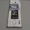 Zgrmbo 16" Large Digital Wall Clock with Remote, Large Display LED Wall Clock for Living Room/Gym/Shop/Warehouse/Office Decor, 12/24H, Auto Dimming, Timer (White)