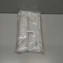 Modket 10 Pack Round Bar Cabinet Handle 304 Stainless Steel  10" Overall Length, 7-1/2" (192mm) Hole Center, Brushed Nickel