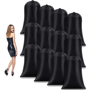 Nuanchu 12 Pcs 40 x 60 Extra Large Laundry Bag Giant Storage Laundry Reusable Multipurpose Bag for Damp Proof Luggage Suitcase Clothes Comforters Furniture Blankets Cover