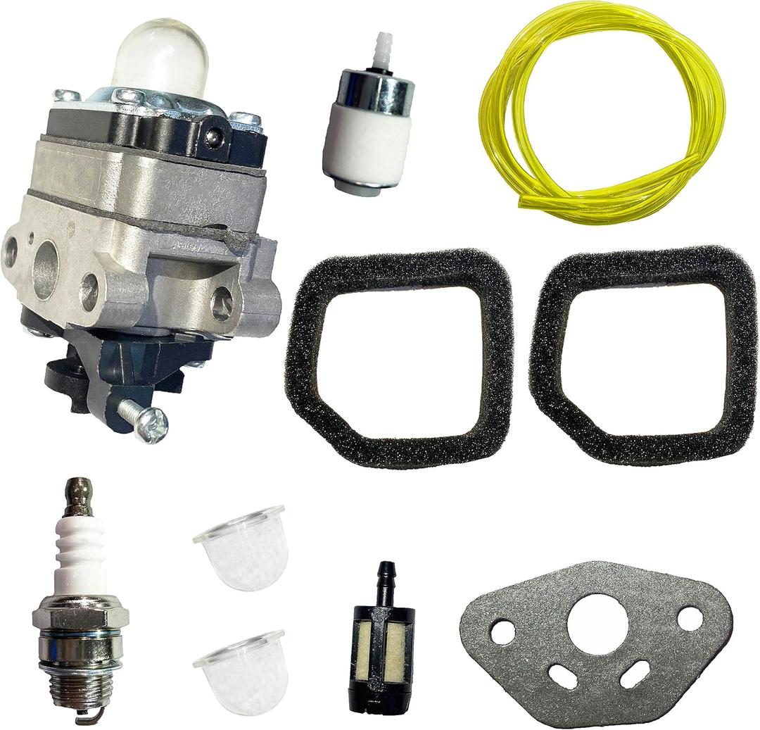 Carburetor for Homelite UT33650 UT33600B UT33650B UT26SSEMC UT26CSEMC 26cc Trimmer Craftsman 316773800 316794011 316299372 309375009 753-08025 753-06258A Carburetor for Homelite UT33650 UT33600B UT33650B UT26SSEMC UT26CSEMC 26cc Trimmer Craftsman 316773800 316794011 316299372 309375009 753-08025 753-06258A