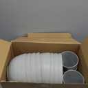 Wheat Straw Dinnerware Sets | Unbreakable Dinnerware Sets | Dishwasher Microwave Safe Dinnerware | Eco Friendly Non Breakable Dinnerware Sets | RV Outdoor Camping (Grey, Service for 8 (32 pcs)) (Gray)