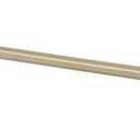 Kingston Brass Showerscape CF38307 Complement 30-Inch X 3/8-Inch Diameter Flat Closet Supply, Brushed Brass