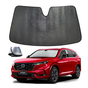 Windshield Sun Shade | 5-Layer Bubble Foldable Thicken Car Front Window Sunshade Sun Visor Protection CR-V Accessories - Blocks Heat & UV Rays