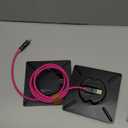 4 in 1 USB C Cable 240W 5FT Fast Charging & Data Transfer, Thicker Silicone Multi Charger Cord for iPhone iPad Charger Wire Combo with L/Type C/USB A for iPhone 16/15/Macbook (Pink)