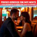 QUOKKA Couples Conversation Games for Date Night - Fun Couple Card Game with 500+ Questions - Perfect Icebreaker Game for Adults & Date Night Games for New or Married Couples I Travel Version