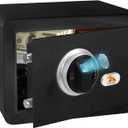 TIGERKING Security Fingerprint Biometric Safe Digital Safe for Home, Office- Black
