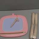 Kikidex Magnetic Drawing Board, Toddler Girl Toys for 1-2 Year Old, Doodle Board Pad Learning and Educational Toys for 1 2 3 Year Old Baby Kids Birthday Gift(Soft Pink)