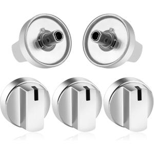 WB03X29354 for GE Stove Knob Replacement/Gas Stove Knobs-Models PGP7030SL1SS PGP9030SL1SS,GE Oven Burner Top Stove knobs Replaces PD00042150 4585908 AP6327766