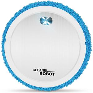 Robot mop, 2-in-1 Robot for Mopping and Sweeping, Advanced Obstacle Avoidance Technology, Ultra-Thin Design Robot mop, Suitable for pet Hair, Hard Floors, and Carpets (White)-sdj
