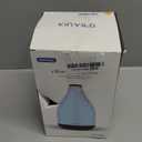 Essential Oil Diffuser for Home, Modern Dcor Aromatherapy Diffusers Large Room Fresh Air Scent, 300ml Ultrasonic Cool Mist Humidifier, 1-3-6H Timer Auto Shut-Off, 7 Color Light (No Remote) (Brown)