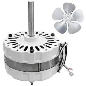 97009317 Attic Fan Ventilator Motor and FB99100 Attic Fan Blade fits 1050 and 1200 CFM Replace 355BR, 355-C, 355-D, 355-E, 355-F, 358-A, 358-B, 358-C, 358-D, 358-E