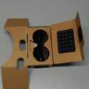 Google Cardboard,Topmaxions 3D VR Virtual Reality DIY VR Headset for 3D Movies and Games Compatible with Android & Apple Up to 6 Inch Easy Setup Machine