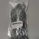 WILLBOND 5000 Strands Silver Christmas Icicle Tinsel Strands for Christmas Tree Decor 18 Inches Foil Fringe Curtain Xmas Icicle Wire for Xmas Holiday Birthday Wedding Winter Party Home Hanging Decor