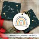 7 x Godmother Ornament 2025, Thoughtful Godmother Gifts from Godchild, Catholic Ornament for Women Men, Baptism Gifts for Friends Neighbors, Adorable Christmas Ornaments for Tree Decorations